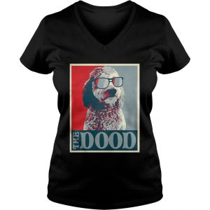 Goldendoodle The Dood Vneck