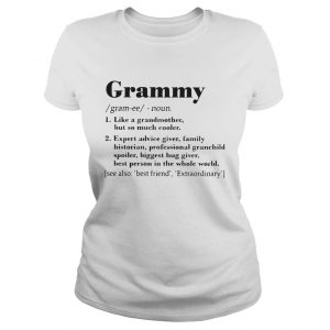Grammy like a grandmother but so much cooler expert advice giver Ladies Tee