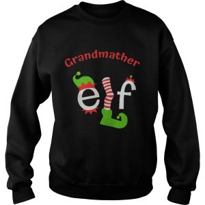 Grandmather Elf Christmas ugly Sweatshirt