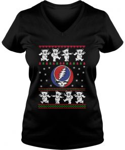 Grateful Dead Christmas Vneck