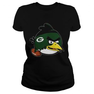 Green Bay Packers Angry Birds Ladies Tee