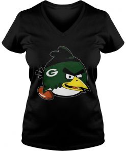 Green Bay Packers Angry Birds Vneck