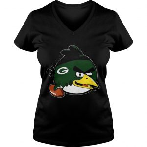 Green Bay Packers Angry Birds Vneck