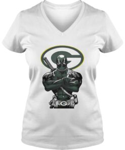 Green Bay Packers Deadpool Vneck