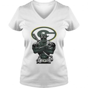 Green Bay Packers Deadpool Vneck