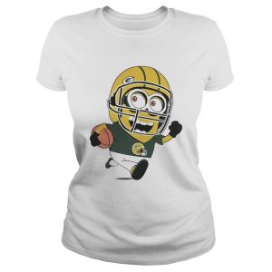 Green Bay Packers Minions playing Rugby Ladies Tee