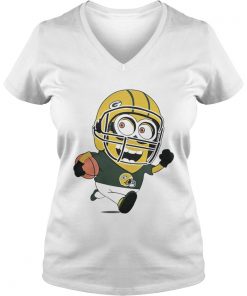 Green Bay Packers Minions playing Rugby Vneck