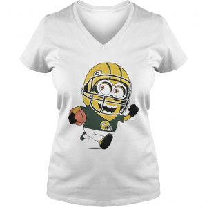 Green Bay Packers Minions playing Rugby Vneck