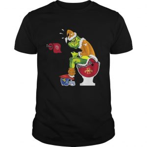 Grinch Santa Oklahoma State Cowboys toilet Guys - Copy