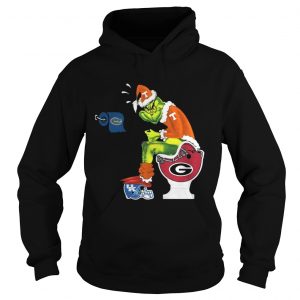 Grinch Santa Tennessee Volunteers toilet Hoodie