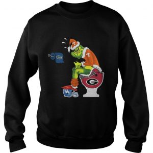 Grinch Santa Tennessee Volunteers toilet Sweatshirt