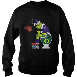 Grinch Santa Washington Huskies toilet Sweatshirt