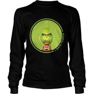 Grinch and Max Dog I hate people Longsleeve Tee