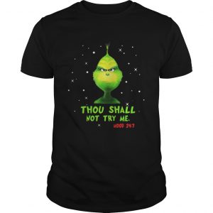 Grinch thou shalt not try me mood Christmas Guys