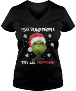 Grinch – I See Dumb People They Are Everywhere Vneck