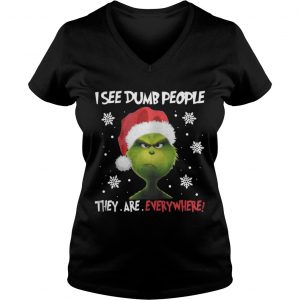 Grinch – I See Dumb People They Are Everywhere Vneck