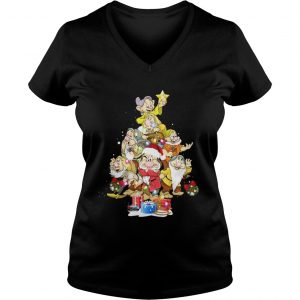 Grumpy Christmas tree Vneck
