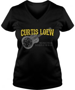 Guitar curtis loew the finest picker to ever play the blues Vneck
