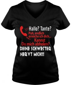 Hallo tante puh endlich erreiche ich dich Kannst du mich abholen Vneck