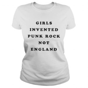 Halsey Girls Invented Punk Rck Not England Ladies Tee