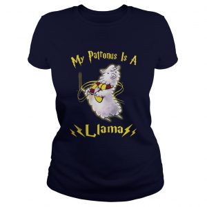 Harry Potter My patronus is a Llama Ladies Tee