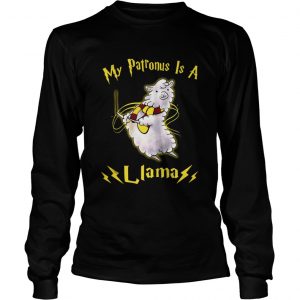 Harry Potter My patronus is a Llama Longsleeve Tee