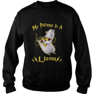 Harry Potter My patronus is a Llama Sweatshirt