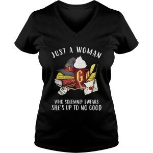 Harry potter Just a woman who solemnly swears she’s up to no good Vneck