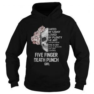 Hated By Many Loved By Plenty He Art On Her Sleeve Hoodie