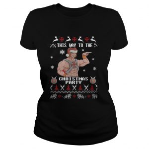 He-Man and the Masters of the Universe this way to the Christmas party Ladies Tee