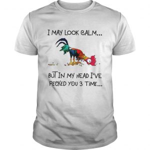 Hei Hei I may look calm but in my head i’ve pecked you 3 time Guys