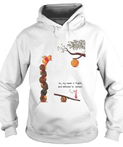 Hi My Name Is Piglet And Welcome To Jackass Hoodie