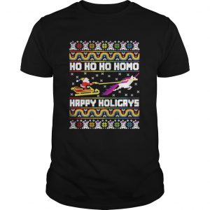 Ho Ho Ho Homo Happy Holigays Santa LGBT Guys