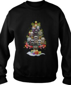 Horror Characters christmas tree Sweatshirt