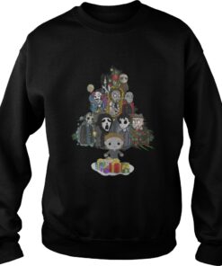 Horror Movie Christmas Tree Sweatshirt