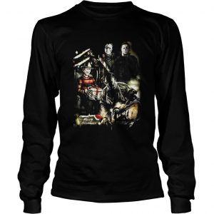 Horror Movies Merry Christmas Longsleeve Tee