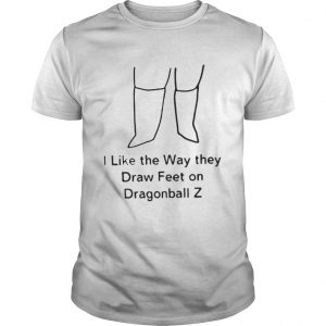 I Like The Way They Draw Feet on Dragonball Z Guys