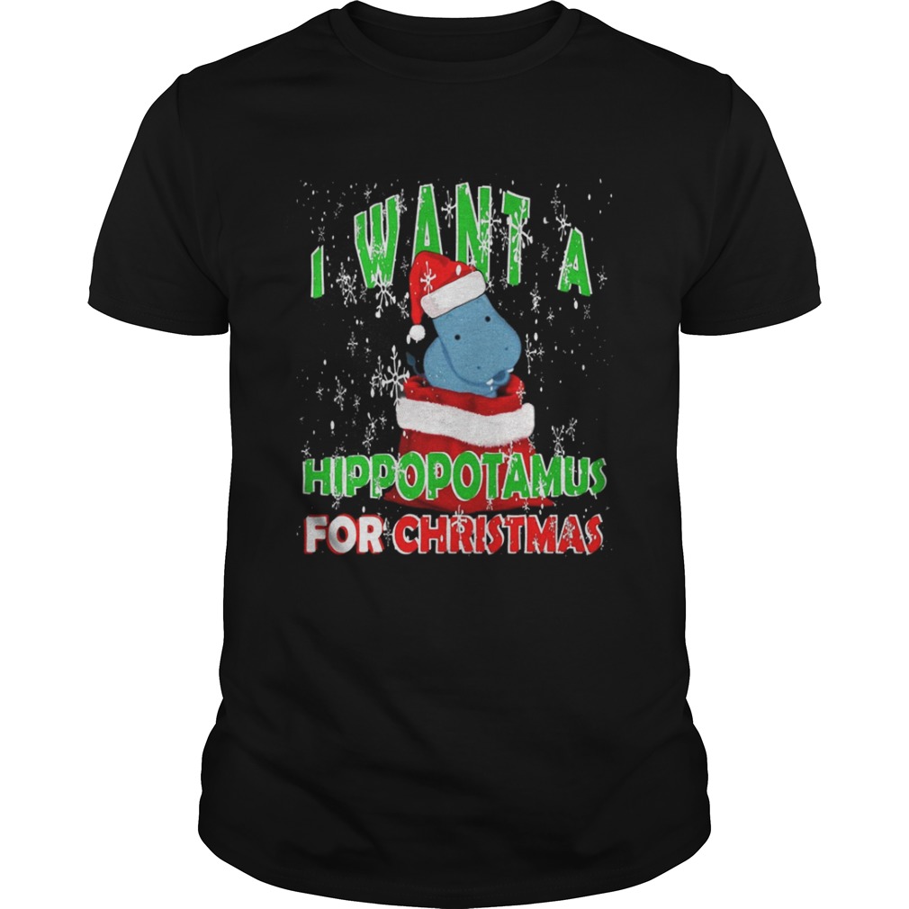 I Want A Hippopotamus For Christmas Sweater