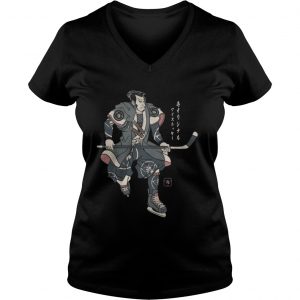 Ice Hockey Samurai vneck