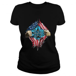 Inside America Notre Dame Fighting Irish Ladies Tee