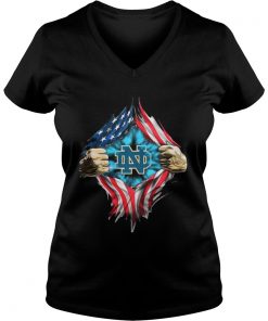 Inside America Notre Dame Fighting Irish Vneck