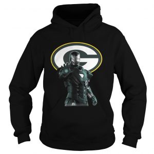 Iron man Green Bay Packer Hoodie