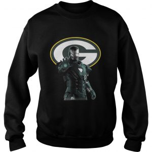 Iron man Green Bay Packer Sweatshirt