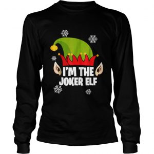 I’m The joker Elf Matching Family Longsleeve Tee