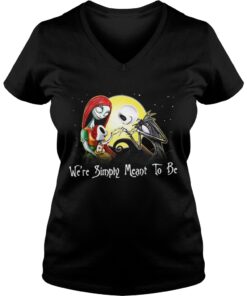 Jack Skellington and Sally Simply we’re simply meant to be Vneck