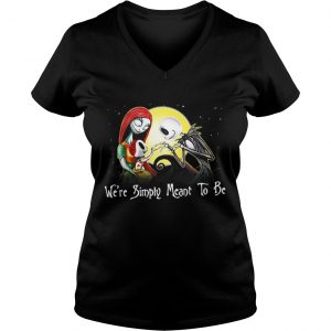 Jack Skellington and Sally Simply we’re simply meant to be Vneck