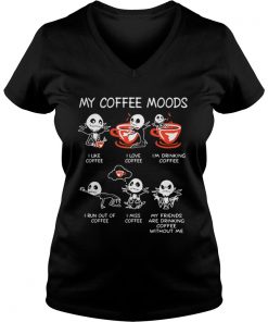 Jack Skellington my coffee moods Vneck