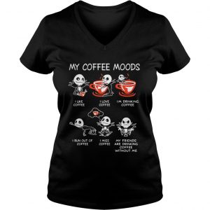 Jack Skellington my coffee moods Vneck