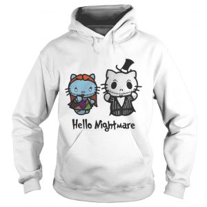 Jack and Sally hello kitty hello nightmare Hoodie