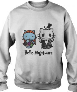 Jack and Sally hello kitty hello nightmare Sweatshirt